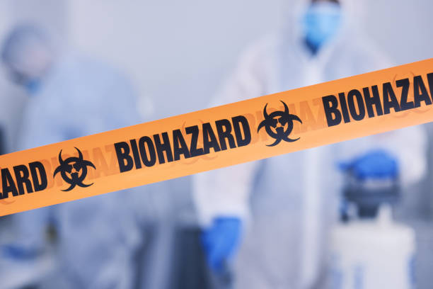 Professional Biohazard technician working in Minden, NV